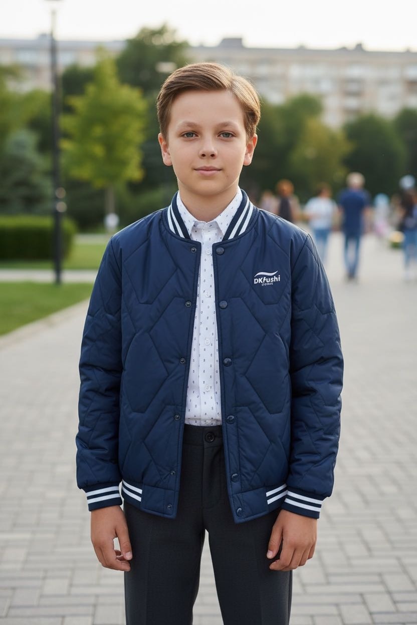 Бомбер Kids Moda синий