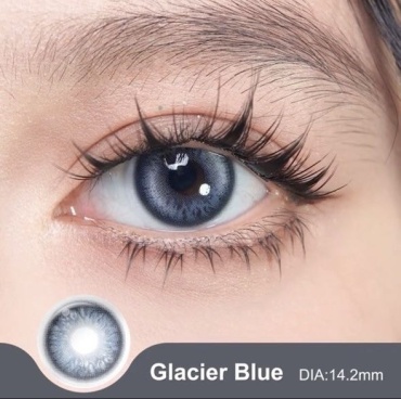 Контактные линзы OVOLOOK Glacier Blue -1.25 кривизна 8.5 на полгода 2 шт