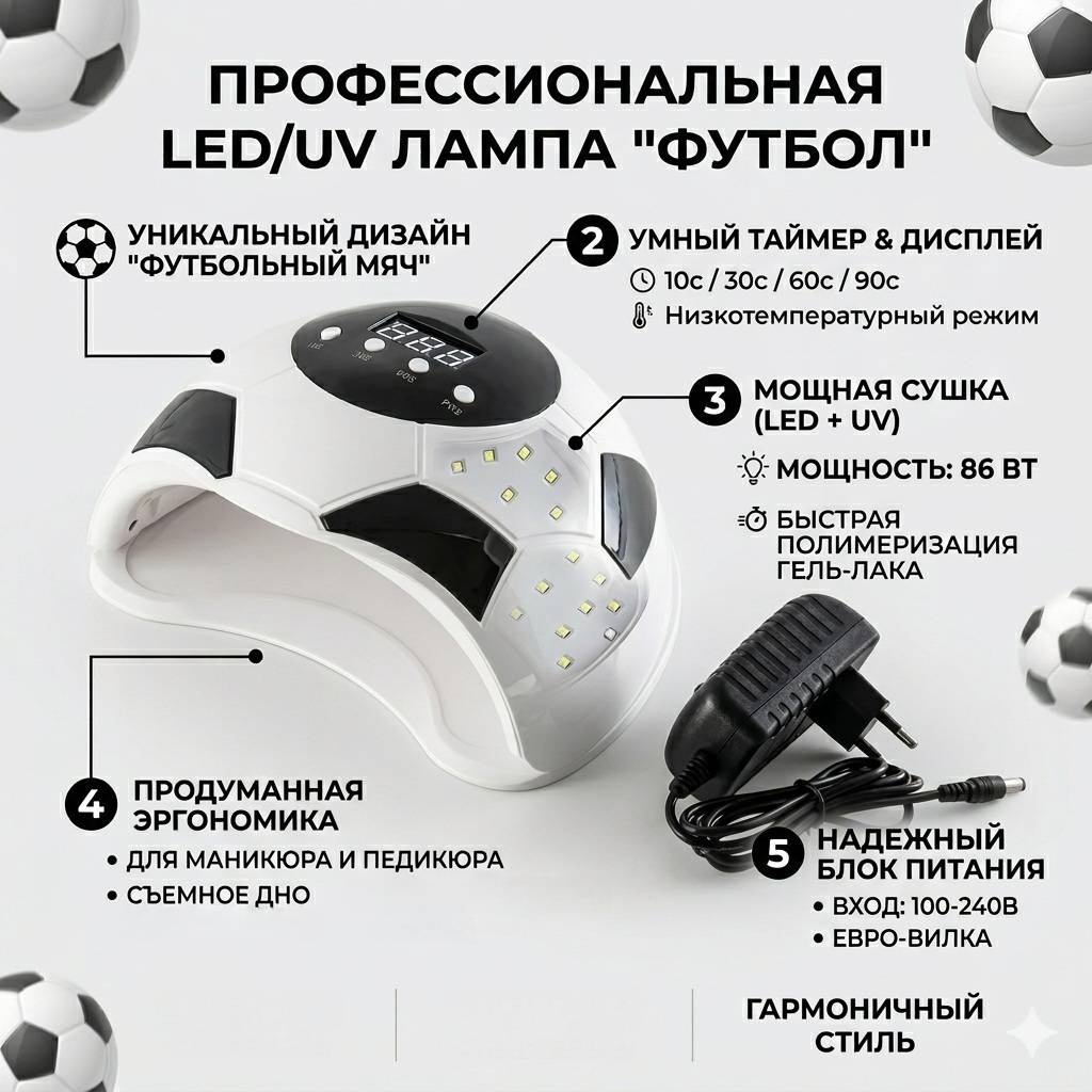 Лампа 15855167_567399655 LED-UV 86 Вт