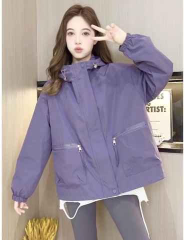 Ветровка FASHION сиреневый, белый