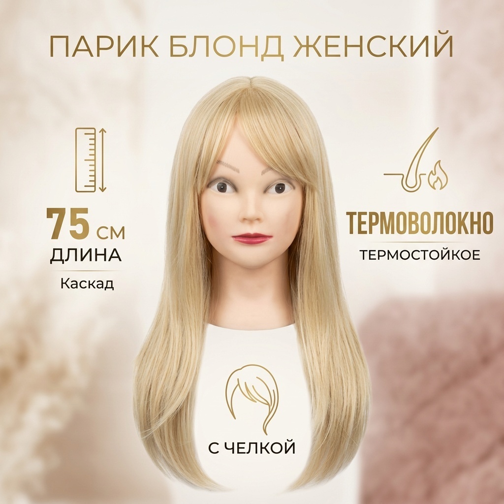 Парик блонд женский