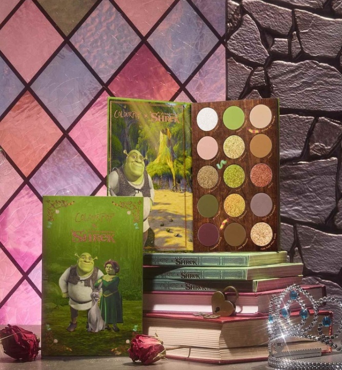 ColourPop тени прессованные SHREK ШРЕК Beware Ogre