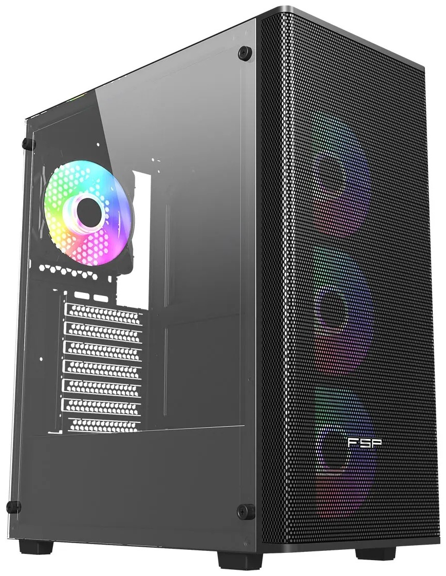 Корпус FSP Group CMT196B Black черный