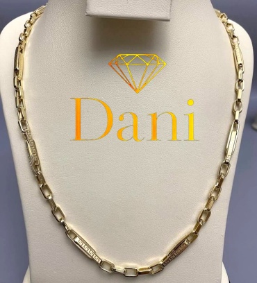 Dani DANI-B-S-SEP-081 длина 55 см, вес 8.77 г золото, плетение каприз