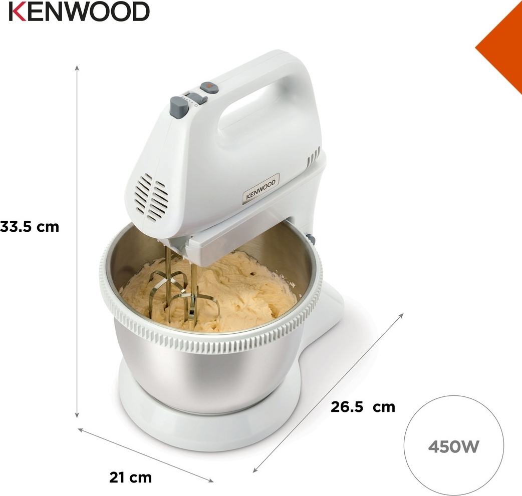 Миксер KENWOOD HMP34.A0WH белый — фото 4