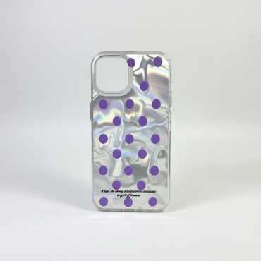 Чехол CASETiFY для Apple iPhone 14, iPhone 13 серебряный