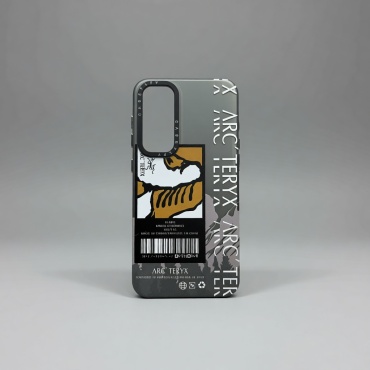 Чехол Fashion Case для Samsung Galaxy S23 FE черно-белый
