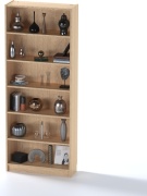 Стеллаж напольный Swed House Varma 80 00371, 78x28x198 см, светло-коричневый