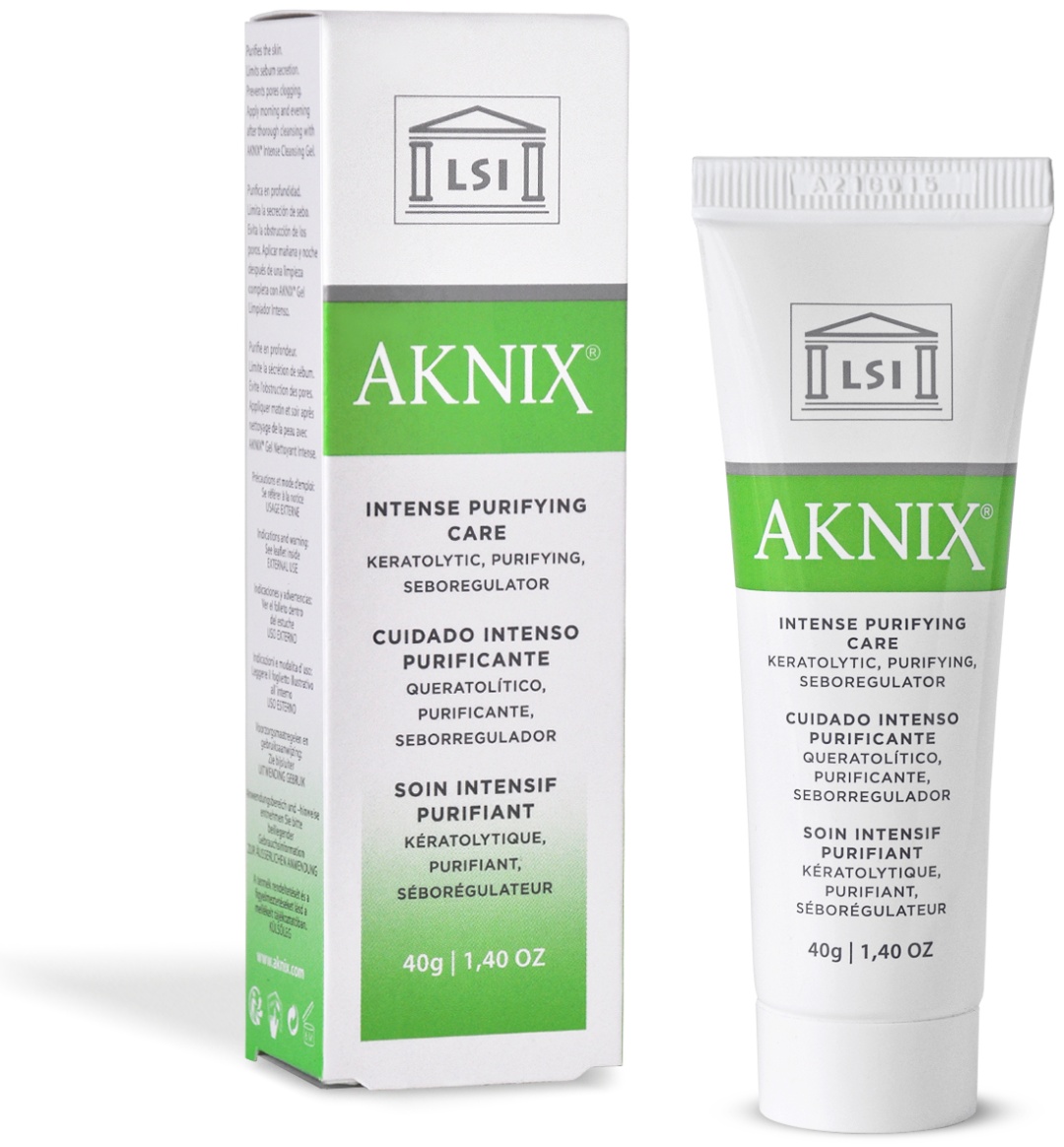 AKNIX крем Интенсивно Очищающий для лица 40 мл