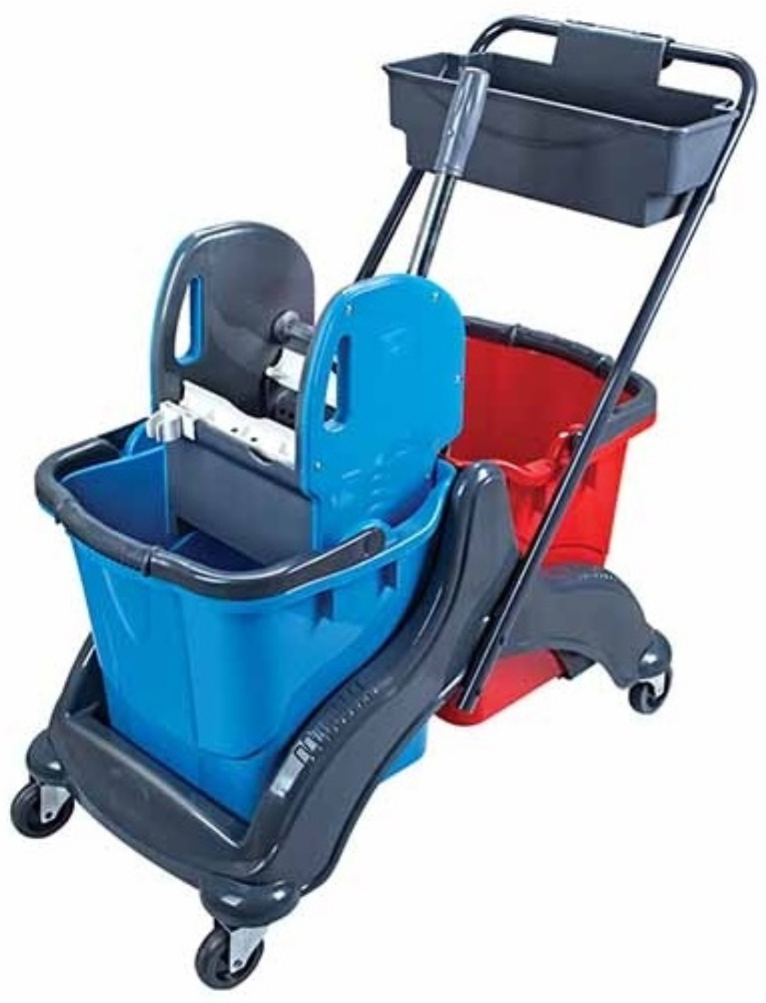 Уборочная тележка Uctem Plas 756s, пластик, металл