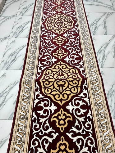 Ковер S&M Сomfort 100x350 см, длинный ворс, Казахстан