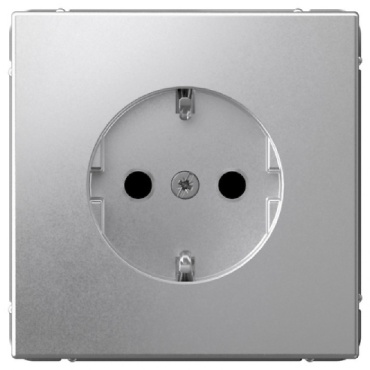 Systeme electric встраиваемая GAL0345 G010, электрический цвет алюминий