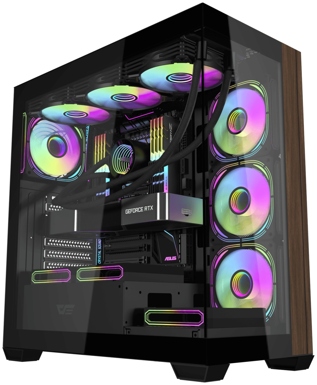 Корпус DarkFlash DS900W черный