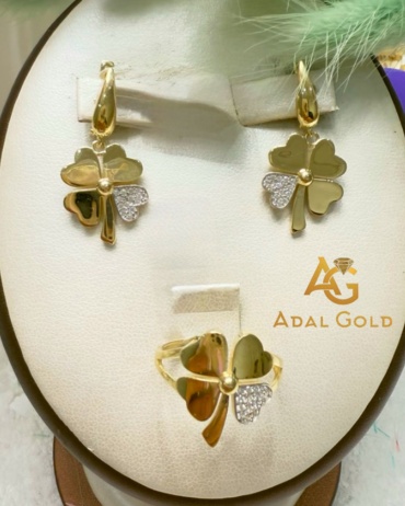 ADAL GOLD ADG_KL27 вес 5.6 г золото, фианит