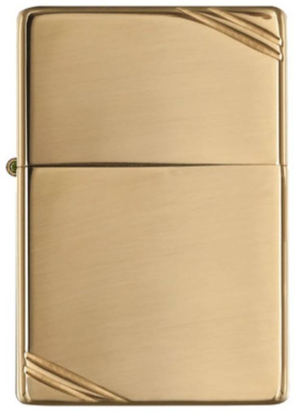 Zippo бензиновая зажигалка 270 vintage, латунь, сталь