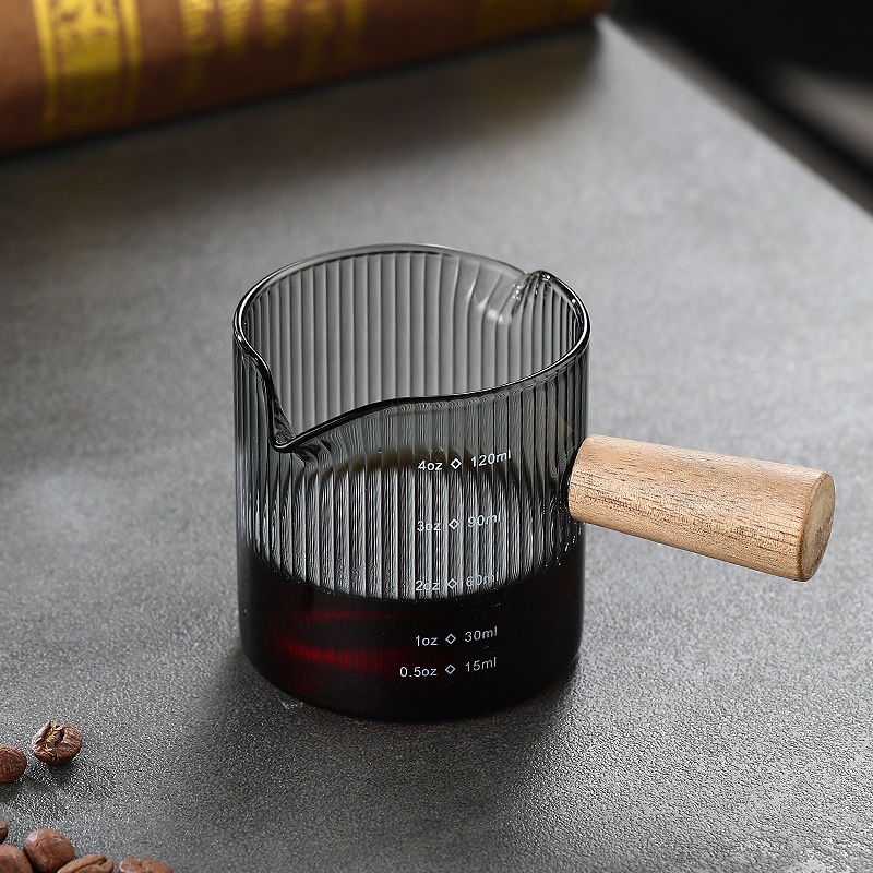 VAKS мерный стакан Meas11 120ml, дерево, стекло