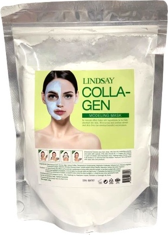 Маска для лица LINDSAY альгинатная Collagen Modeling Mask 240 г