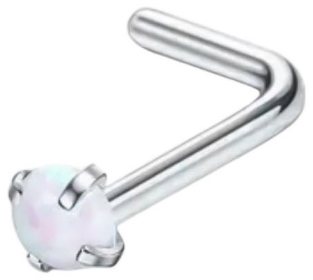 Нострил BOGEMA хирургическая сталь, цирконий, 2mm
