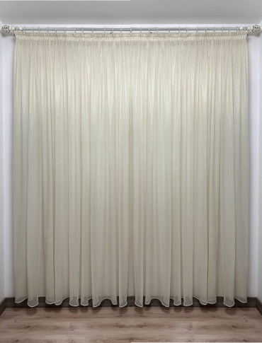 Тюль Renaissance 500x275 см 1 шт, сетка, кремовый