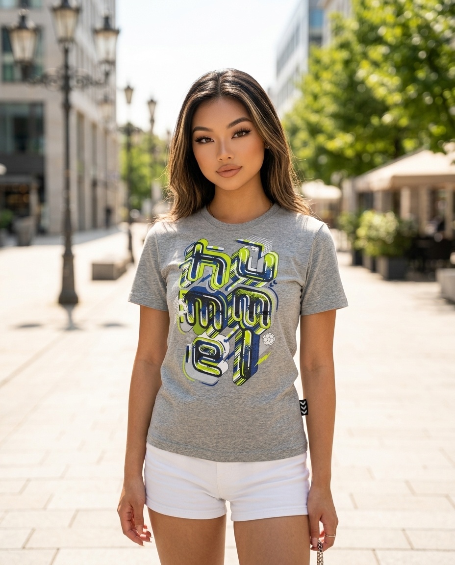 Футболка Hummel серый