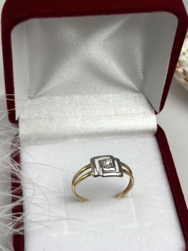 ORTA GOLD Aya размер 18 вес 1.16 г золото, бриллиант
