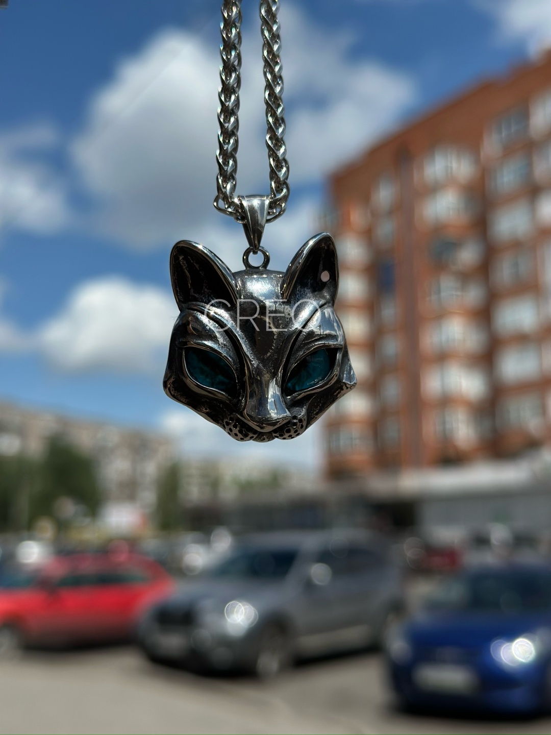 CREO jewelry длина 60 см медицинская сталь, пластик