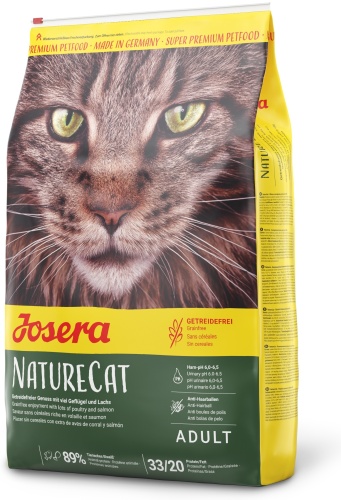 Josera NatureCat Adult для взрослых домашняя птица 10 кг