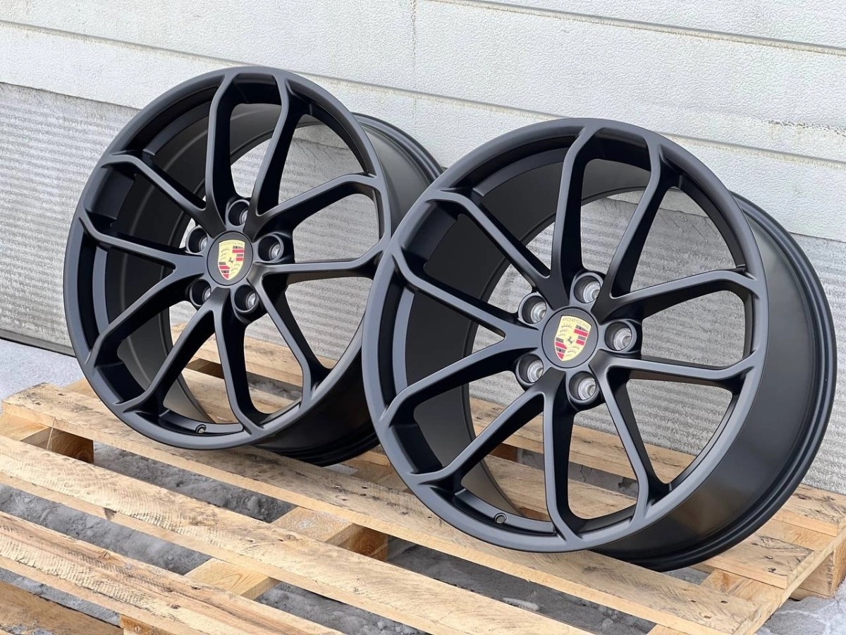 Porsche-a419f-a419r 8.5/10x20/5x130 D71.56 ET45 4 диска черный, серебристый, графит