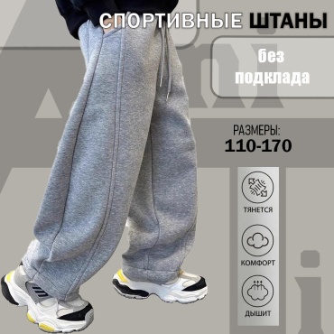 Спортивные брюки AmiTi серый