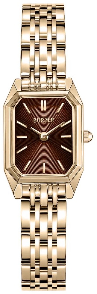 Кварцевые BURKER Isabell Petite Gold Brown нержавеющая сталь