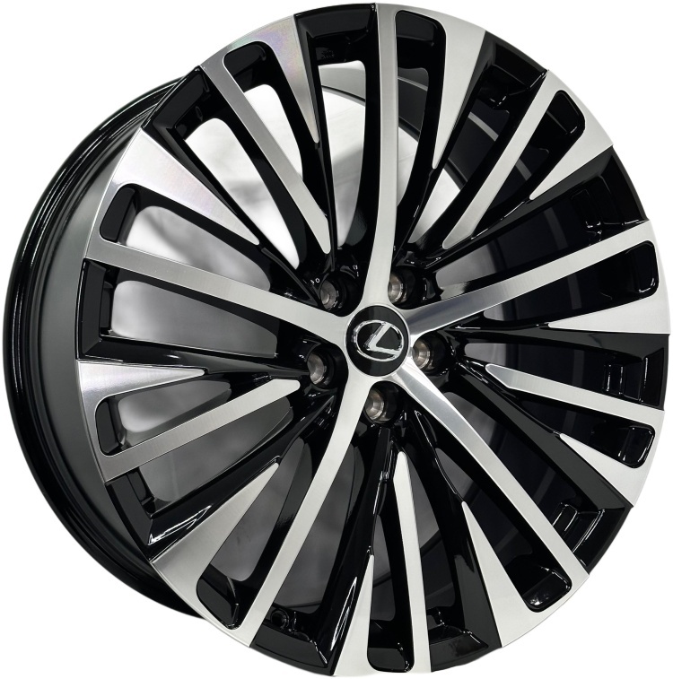 Top Grade 7444 RX2024 8x20/5x114.3 D60.1 ET30 4 диска черный, серебристый