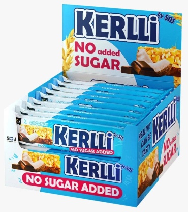 Kerlli батончик с кокосом без добавления сахара 18 шт