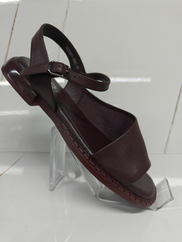 Босоножки QuQi Shoes бордовый