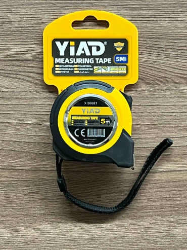 YiAD рулетка строительная 56681, 5 м х 19 мм