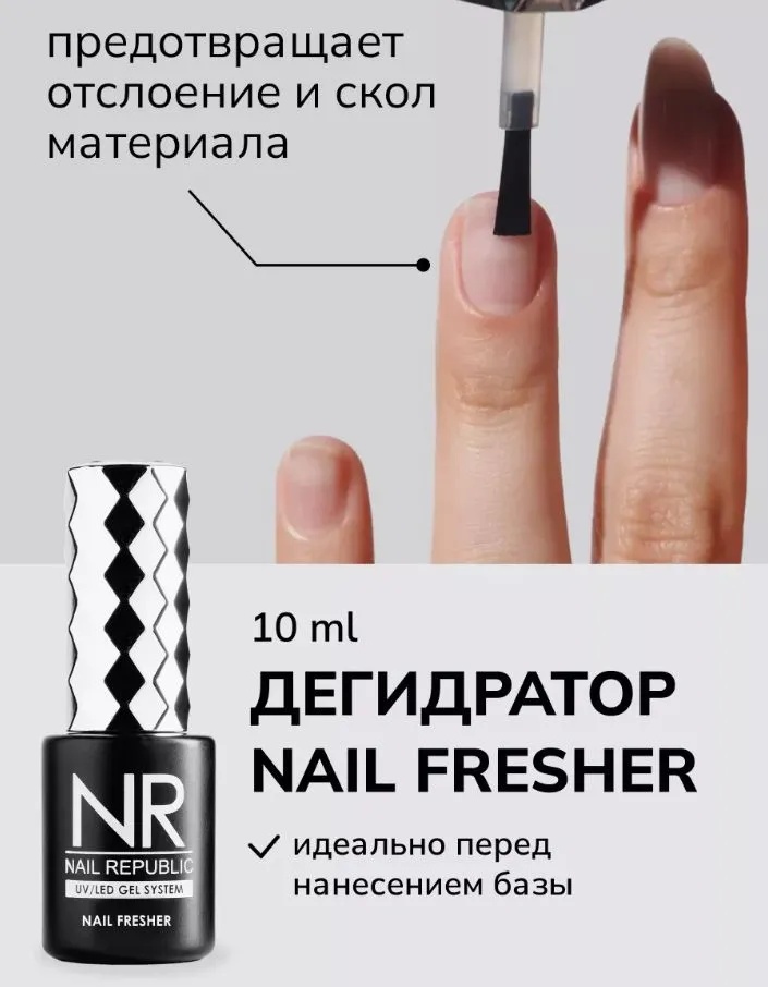 Nail Republic Nail Fresher дегидратор 10 мл