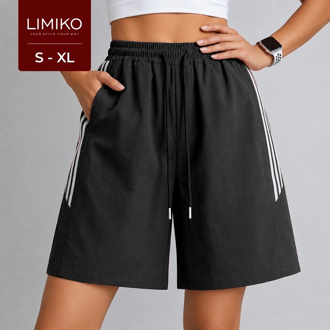 Повседневные шорты LIMIKO черный
