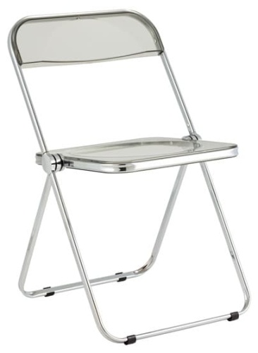 Стул SK Trade Cold, 75x49x45 см, прозрачный