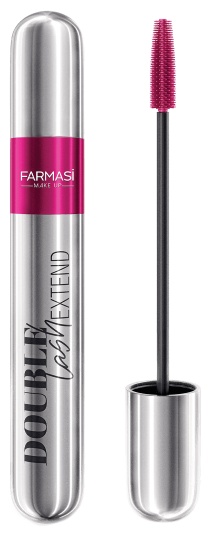 Тушь для ресниц Farmasi DOUBLE LASH удлиняющая черный