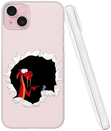 Чехол Mcover для Apple iPhone 15 Plus рисунок
