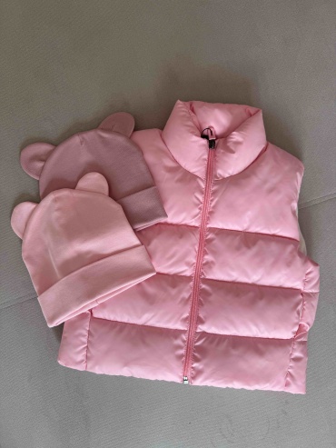 Жилет Yalo baby розовый