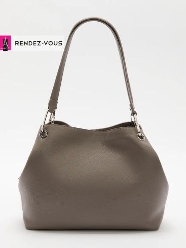 Мини-сумка Tendance экокожа серый