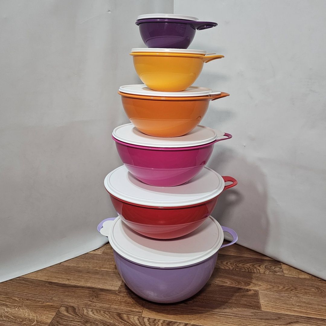 Набор мисок Tupperware Милиан 32.5х32.5 см, полипропилен, 6 шт