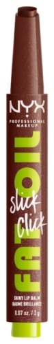 NYX Professional Makeup Fat oil slick click бальзам оттеночный для губ 12 trending topic