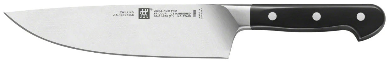 Нож поварской ZWILLING 38401-201, лезвие: нержавеющая сталь 1 шт