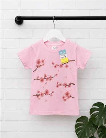 Футболка ALIM KIDS Сакура розовый