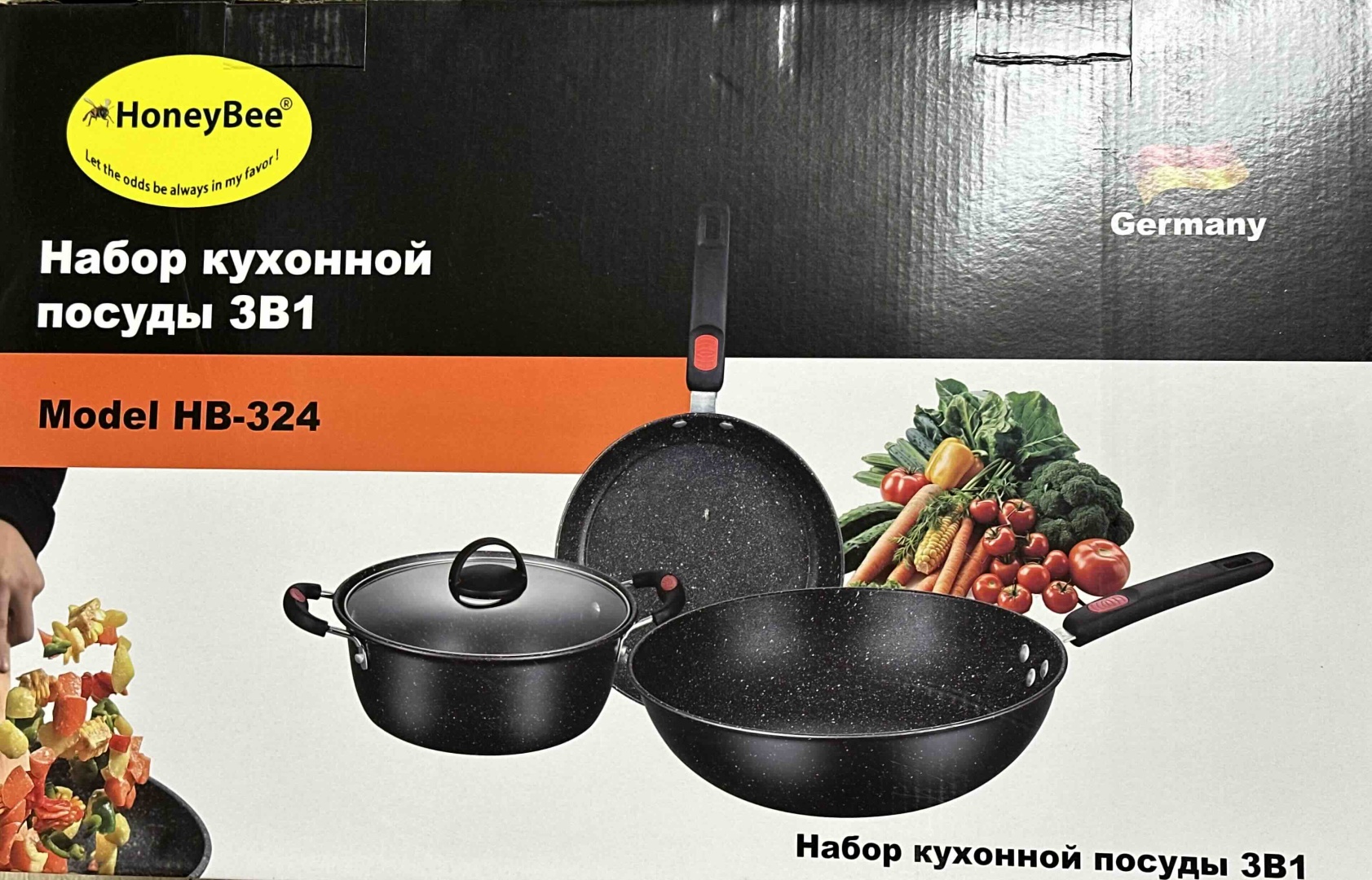 Смешанный набор HoneyBee Model HB-324 3 в 1