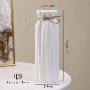 Decoria Home ваза 23.5 см Vaz-02, керамика