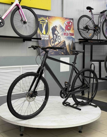 Велосипед Velopro TINETRU Гравийник Greval TT818 2026 21 дюйм черный