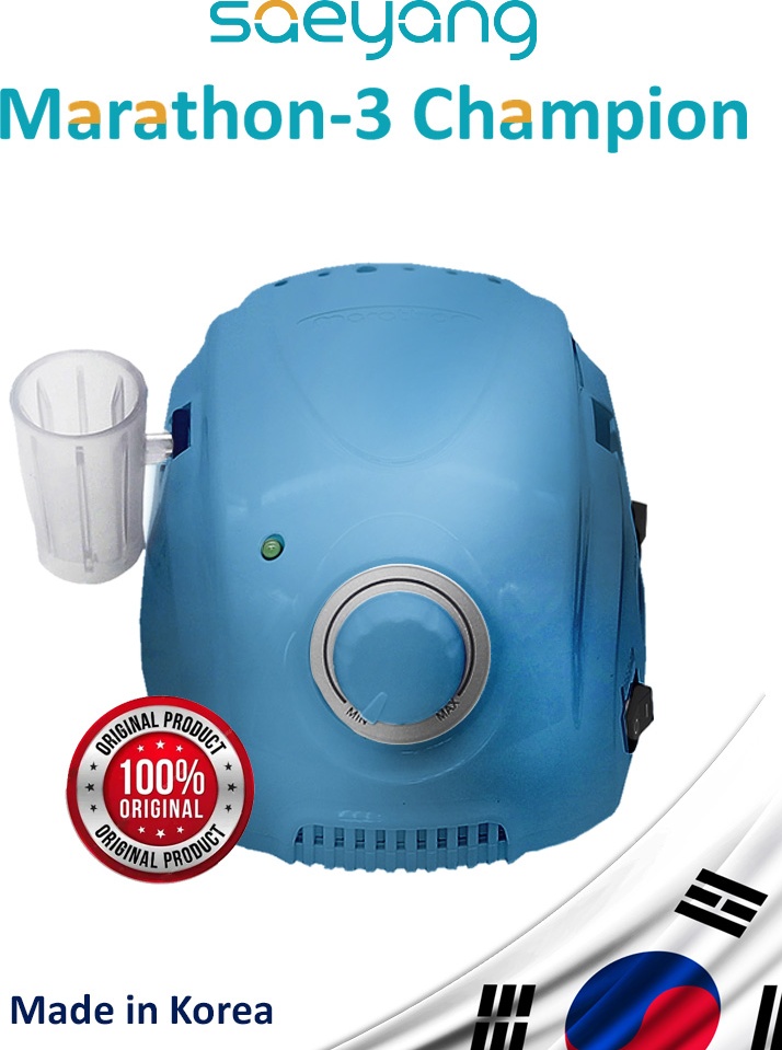 SAEYANG Marathon - 3 Champion Blue (Голубой) блок маникюрного аппарата
