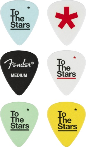 Набор Медиаторов Fender Tom DeLonge